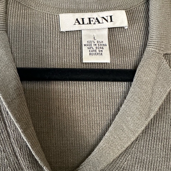 VINTAGE Alfani Silk - Picture 2 of 2